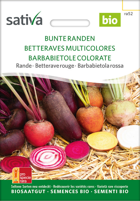 Rødbede - COLOURFUL BEETROOTS (Beta vulgaris conditiva) - økofrø - økoligeske frø - grøntsagsfrø